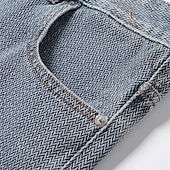 billige Herre Elite Shorts-Herre Jeans Dongerishorts Knapper Lomme Gradert Knelengde utendørs Feriereise Avslappet Ferie Årgang Blå Grå Mikroelastisk