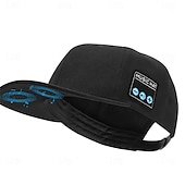 billiga Nyheter-ny hatt med bluetooth-högtalare justerbar bluetooth-hatt trådlös smart högtalarkeps för utomhussport baseballkeps med mikrofon
