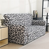 cheap Sofa Cover-Bohemian Print Dustproof All-powerful Slipcovers Stretch Sofa Cover Super Soft Fabric Couch Cover with One Free Boster Case(Chair/Love Seat/3 Seats/4 Seats)