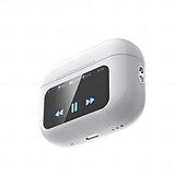 preiswerte TWS Echte kabellose Kopfhörer-Bluetooth 5.4 drahtlose Ohrhörer LCD Farbdisplay ANC Geräuschunterdrückung TWS Sportkopfhörer