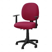 halpa Toimistotuolin päällinen-Toimistotuolin kansi Yhtenäinen väri Herkkä tulostus Polyesteri slipcovers