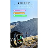 cheap Smartwatch-Q11 Smart Watch 1.73 inch Smartwatch Fitness Running Watch Bluetooth Pedometer Call Reminder Activity Tracker Compatible with Android iOS Women Men Hands-Free Calls Waterproof Step Tracker