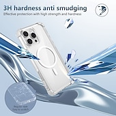 levne Pouzdra pro iPhone-telefon Carcasă Pro iPhone 16 Pro Max Plus iPhone 15 Pro Max Plus iPhone 14 13 12 Pro Max Plus Zadní kryt Magnetické Podpora bezdrátového nabíjení Nárazuvzdorné Retro PC