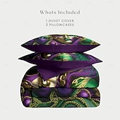 abordables 100% Coton-housses de couette carnaval le design vibrant et festif ajoute de la couleur et de l&#039;énergie à votre chambre tissu doux et confortable pour une nuit de sommeil douillette