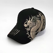 preiswerte Baseballkappe für Herren-Herren Cap Basecap Sonnenhut Kappe Schwarz Weiß Baumwolle Bedruckt Modisch Brautkleider schlicht Täglich Wochenende Muster Tier gemustert Solide / einfarbig Einstellbar Sonnenschutz Atmungsaktiv