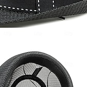 abordables Chapeaux homme-Homme Chapeau de Paille Chapeau de soleil Chapeau Tremper Chapeau Safari Chapeau de joueur Noir Marine foncé Poly coton Maille mode Décontractées Vêtements de Plein Air Vacances Sortie Plein Ecran