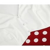 cheap Dresses-1950s Retro Vintage Rockabilly Knee Length Dress Tea Dress Swing Dress Polka dots Fit &amp; Flare Swing Fancy Dress Women's Christmas Carnival New Year Homecoming Daily Wear Bachelorette Party Adults'