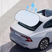 cheap Car Sun Shades &amp; Visors-Car Sun Shade UV Protection Folding Auto Rear Window Sunshade Universal Car Window Visor with Suction Cups