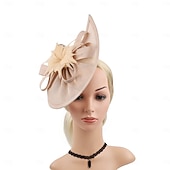 Χαμηλού Κόστους Φασινάτορες &amp; Καπέλα-Κομψό Τεμάχια Κεφαλής Καπέλο Γοητευτής Ευγενής κυρία Φανταχτερή Φόρεμα Γυναικεία Καπέλο ημίψηλο Γαμήλιο Πάρτι Ascot Ενηλίκων Καπέλο Ανοιξη καλοκαίρι