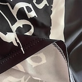 baratos calção de banho boxer masculino-Homens Calção Justo de Natação Shorts de Natação Tecido elástico de 4 vias Bermuda de Surf Calças Com Cordão Com bolsos Natação Surfe Praia Esportes Aquáticos Estampado Verão Primavera