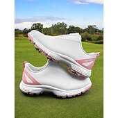 economico Scarpe da Golf per Donne-scarpe da golf da donna con suola antiscivolo e design con cerniera frontale: calzature ad alte prestazioni per gli amanti del golf