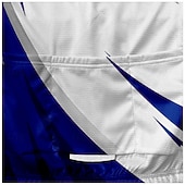 tanie Męskie koszulki-Męskie Koszulka rowerowa Geometryczny Krótki rękaw Rower Tee Tshirt Dżersej z 3 tylnymi kieszeniami Kolarstwo górskie Szybkie wysychanie Anatomiczny kształt Odprowadzające wilgoć Oddychający Sport