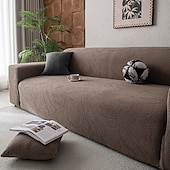 economico Copridivano-Copridivano in tessuto jacquard elastico Copridivano elasticizzato Copridivano componibile a forma di L Copridivano angolare per soggiorno 1/2/3/4 posti