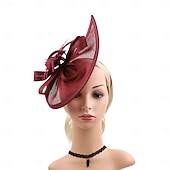 olcso Kalapok és fejdíszek-fascinators sapka virág tea party sapka nőknek toll kentucky derby sapka esküvőre
