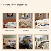 abordables Accesorios de ropa de cama-Funda de Cabecero de PU Impermeable Funda Contra el Polvo Engrosada para Decoración del Hogar Lavable