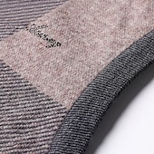 رخيصةأون سترات وبلايز النخبة للرجال-رجالي سترة سترة متماسكة V-neck مراجعة النمك منقوش V رقبة تريكو أنيق مدرسة رسمي ملابس الربيع الخريف أخضر داكن رمادي فاتح S M L