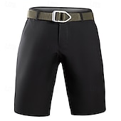 cheap Dress Shorts-Men&#039;s Shorts Dress Shorts Summer Shorts Casual Shorts Golf Shorts Button Up Multi Pocket Plain Comfort Wearable Knee Length Outdoor Sport Daily Fashion Casual Black Navy Blue