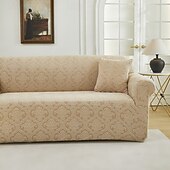 cheap Sofa Cover-Elastic Jacquard Fabric Sofa Cover Stretch Couch Cover Sectional L Shape Sofa Slipcover Corner Case for Living Room 1/2/3/4 Seat