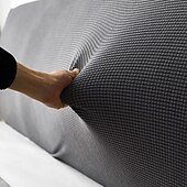 baratos Acessórios de cama-Capas de Cabeceira Slipcover Stretch Protetor Anti-Pó