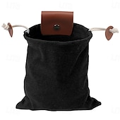 cheap Camping Accessories-Heavy Duty Canvas Foraging Waist Bag - Portable Outdoor Gathering Pouch with Adjustable Belt