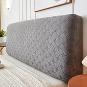 billiga Sängkläder Tillbehör-Stretch sänggavelöverdrag slipcover enfärgad dammskyddande sänggavel skydd överdrag
