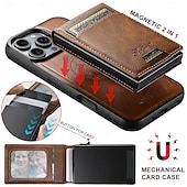 abordables Coques autres téléphones-téléphone Coque Pour Google Pixel 9 Pro Pixel 9 Pro XL Pixel 8 Pro Pixel 8 Pixel 9 Pixel 7 Pixel 7 Pro Pixel 6 Pixel 6 Pro Coque Arriere Avec Support Magnétique Fente pour carte Rétro TPU PC