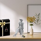 billige Byggeleker-mega maid spaceballs kreativt byggesett for voksnebarn skrivebordsbyggesett leketøy jul bursdagsgave (362 stk)