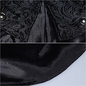 preiswerte Oberteile-Punk &amp; Gothic Mittelalterlich Steampunk Mantel Maskerade Pestdoktor Herren Steampunk Karneval Maskerade Party Erwachsene Mantel