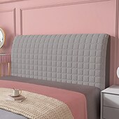cheap Bedding Accessories-Bed Headboards Cover Slipcover, Dust Proof Stretch Thicken Bed Head Padded Protector Cover, Washable Cooling Headboard Protector Cover