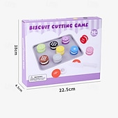 tanie Zabawki edukacyjne-Zabawki Edukacyjne Zestaw Zabawek Kuchennych dla Niemowląt Krojenie Żywności do Aktywności Przedszkolnych Udawanie Zabawek Kuchennych dla Dzieci Zestaw Sortowania Kolorów dla Chłopców i Dziewczynek