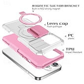 levne Pouzdra pro iPhone-telefon Carcasă Pro iPhone 16 Pro Max Plus iPhone 15 Pro Max Plus iPhone 14 13 12 11 Pro Max Plus Zadní kryt se stojánkem Magnetické Podpora bezdrátového nabíjení Retro PC