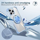 abordables Carcasas iPhone-teléfono Funda Para iPhone 16 Pro Max Plus iPhone 15 Pro Max Plus iPhone 14 13 12 Pro Max Plus Funda Trasera con Soporte Magnética Antigolpes Retro ordenador personal