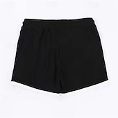 Недорогие Плавки и шорты для серфинга-Муж. Пляжные шорты Купальные шорты Обтягивающие длинные шорты Однотонный Кулиска С карманами Быстровысыхающий С карманами Пляжные шорты Нижняя часть Серфинг Пляж  Водные виды спорта Лето