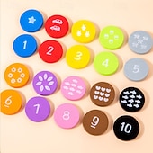 tanie Zabawki edukacyjne-Zabawki Edukacyjne Zestaw Zabawek Kuchennych dla Niemowląt Krojenie Żywności do Aktywności Przedszkolnych Udawanie Zabawek Kuchennych dla Dzieci Zestaw Sortowania Kolorów dla Chłopców i Dziewczynek