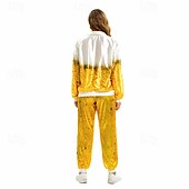 levne Vtipný kostým-Pivo Legrační kostýmy Na běžné nošení Unisex Dospělé předvečer Všech svatých Karneval Pivo Oktoberfest Jednoduchý karnevalový kostým