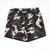 Недорогие Плавки и шорты для серфинга-Муж. Пляжные шорты Купальные шорты Обтягивающие длинные шорты Однотонный Кулиска С карманами Быстровысыхающий С карманами Пляжные шорты Нижняя часть Серфинг Пляж  Водные виды спорта Лето