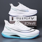 preiswerte Sneaker für Herren-weiß-blaue sportliche Lauf-Sneaker für Herren mit leichtem Design und gepolsterter Sohle – atmungsaktive Sportschuhe für einen aktiven Lebensstil und Fitness