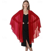 economico impacchi per gli invitati al matrimonio-scialli e mantelle in chiffon, scialle per feste di nozze, sciarpa per donna, abito da sera da sposa, abiti per occasioni speciali