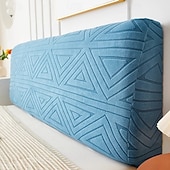 billiga Sängkläder Tillbehör-Stretch sänggavelöverdrag slipcover enfärgad dammskyddande sänggavel skydd överdrag