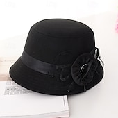 billiga Tillbehör och mer-Glada 20-talet 1920-talet Hattar Den store Gatsby charleston Maskeradkläder Dam Nyår Maskerad Fest Möhippa Vuxna Hatt