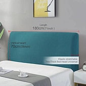 economico Accessori per la biancheria da letto-Coprisedile per testiera del letto copertura per testiera elasticizzata copertura di jacquard quadrata piccola copertura per la testa del letto anti-polvere per letti singoli/king/doppio