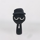 זול Party Supplies-קטיפה sprunki sprunky wenda וקטיפה אפורה קטיפה רכה ומהנה בובות צעצועים ממולאים למעריצים ולחברים יום הולדת