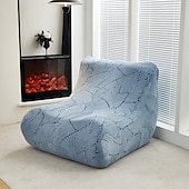 baratos Capa do sofá futon.-Capa elástica para sofá sem braços, 1 peça, capa para sofá preguiçoso, relaxante, capa elástica para sofá simples, capa de almofada para sala de estar, casa