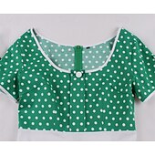 cheap Dresses-Retro Vintage 1950s Dress Swing Dress Polka Dot Women&#039;s Carnival Masquerade Daily Wear Bachelorette Party Adults&#039; Dress Homecoming Dresses