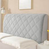billige Sengetøy tilbehør-Tykkere sengegavl trekk quilted sengegavl trekk tvilling/dronning/full/konge fløyel støvbeskyttende sengegavl beskyttelsestrekk soveromsdekorasjon