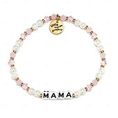 abordables Suministros para la fiesta-Pulsera de cuentas hecha a mano y con un diseño único para regalo de cumpleaños de Navidad para mamá, hija, hermana y mejor amiga.
