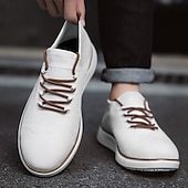 preiswerte Sneaker für Herren-marineblaue Strick-Sneaker für Herren mit Schnürung und gepolsterter Sohle für bequemes Tragen im Alltag