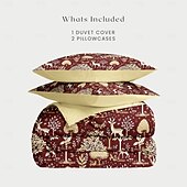 cheap 100% Cotton-100% Cotton Duvet Cover Set Tree Pattern Set Soft 3-Piece Luxury Bedding Set Home Decor Gift King Queen Duvet Cover