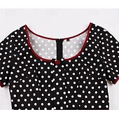 cheap Dresses-Retro Vintage 1950s Dress Swing Dress Polka Dot Women&#039;s Carnival Masquerade Daily Wear Bachelorette Party Adults&#039; Dress Homecoming Dresses