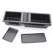 cheap Car Organizers-Center Console Storage Trays Mounting Replacement for E46  Series 99-05 OEM 51168217953 Center Console Storage